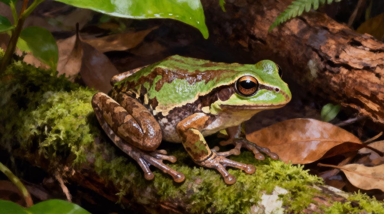 bush frog species