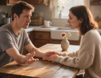 couple rebuilding trust