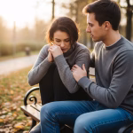 couple sitting together