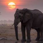 elephant in Africa