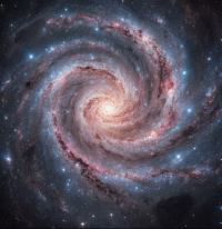galaxy hurricane pattern nature cosmos