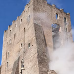 medieval tower collapse Rome