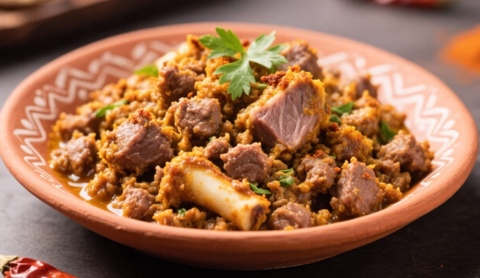 mutton keema spiced lamb