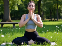 yoga breathing exercise
