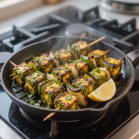 Hariyali Paneer Tikka Recipe