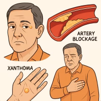High cholesterol symptoms
