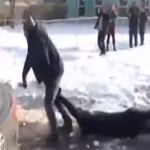 Trump's Deportation Nightmare: Pregnant Mom Face-Down in Snow – Viral Backlash Explodes!