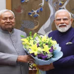 Nitish Meets PM Modi in Delhi
