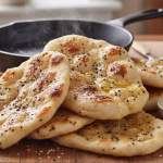 Soft and fluffy naan