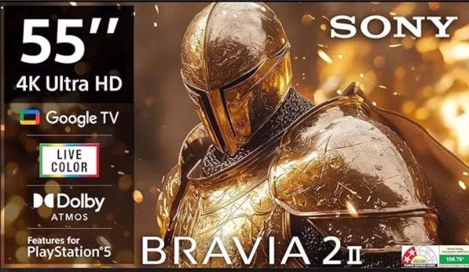 Best Budget Sony TV 2025: Bravia 2 II Series Price Drop to ₹49,490