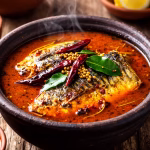 Spicy kingfish curry