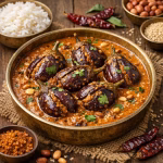 Stuffed Brinjal Curry Recipe