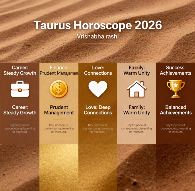 Vrishabha Rashi 2026