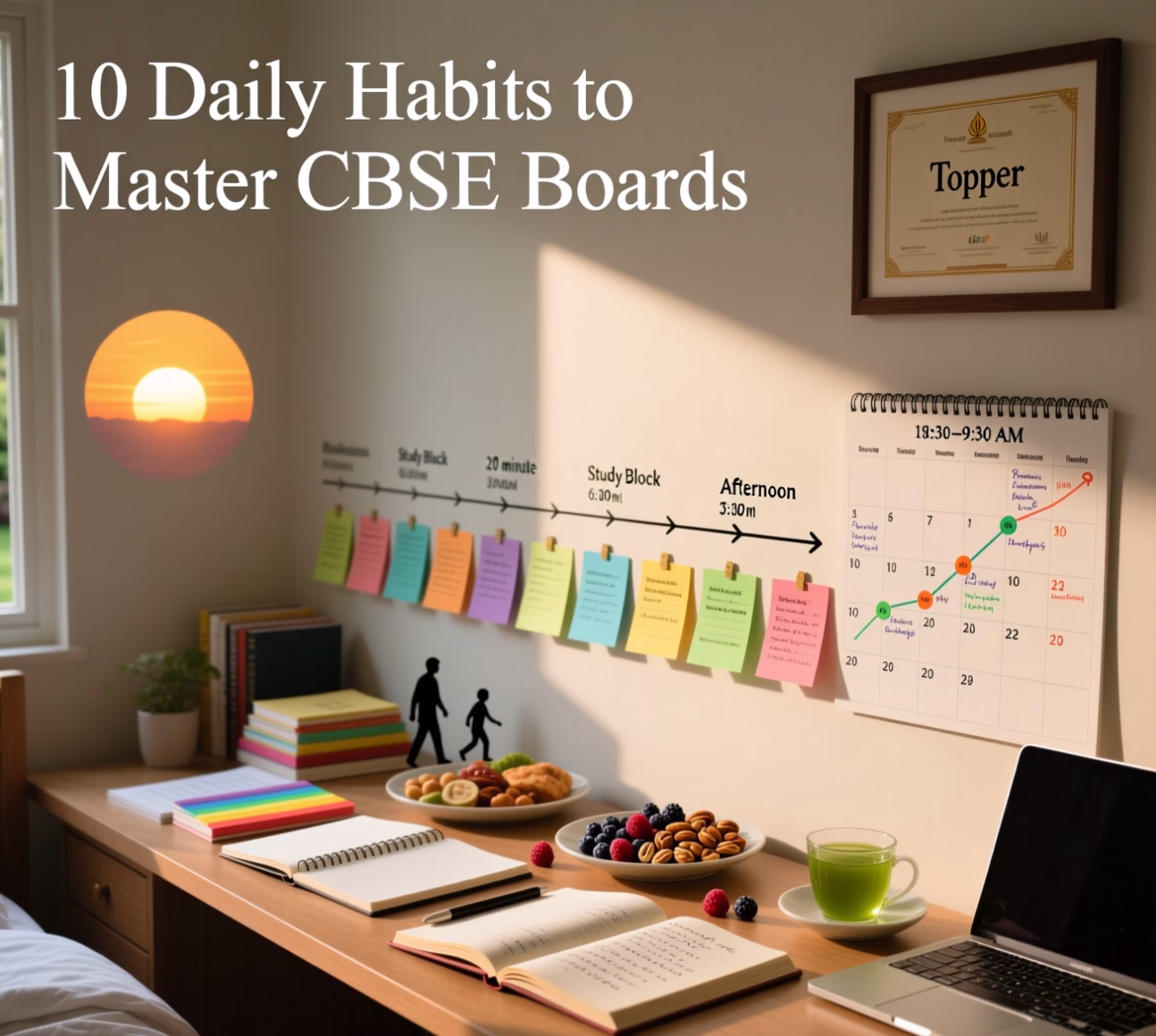 daily habits improve exam performance