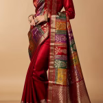shimmering Patola-inspired saree