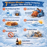 7 winter mistakes causing constipation despite fibre-rich diet