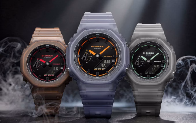 Casio G-Shock GA-2100K, Nightlife Collection UK launch