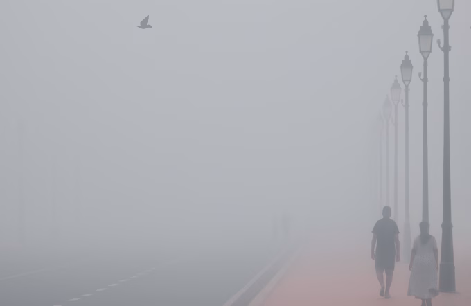 Delhi coldest morning 2026