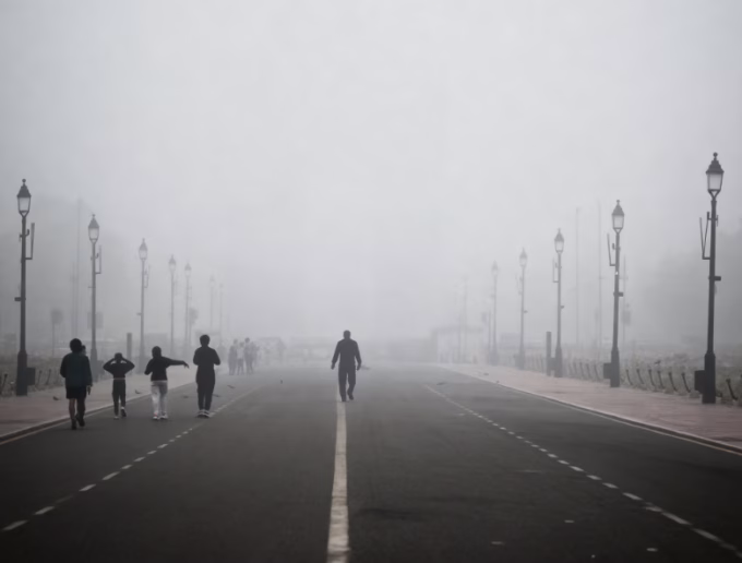 Delhi first cold day 2026, Delhi temperature 13-16°C IMD
