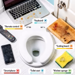 Household items dirtier than toilet seat