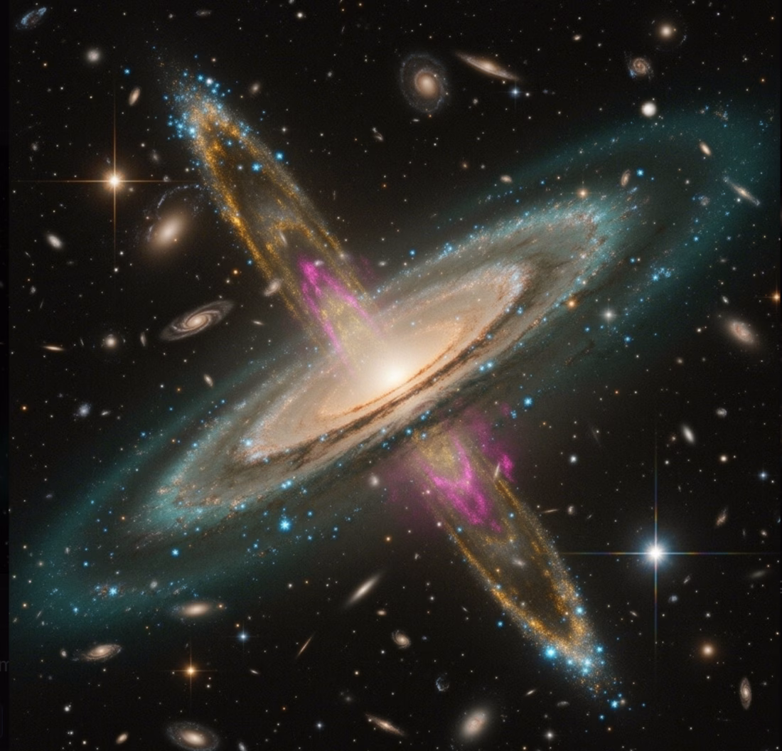 JWST Astronomy Platypus Galaxy Discovery