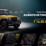 Mahindra Thar Roxx Star Edition
