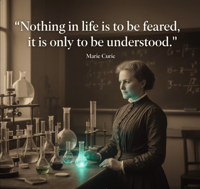 Marie Curie Quote