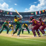SA vs WI 1st T20 Live