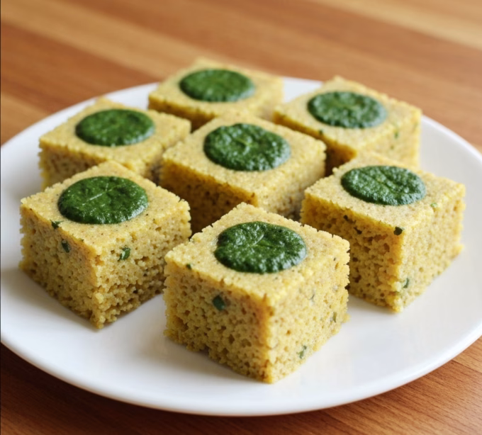 Sprouts Dhokla
