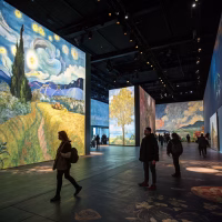 Van Gogh Alive to Shiva Immersive