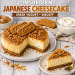 Viral 2 ingredient Japanese cheesecake