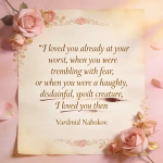 Vladimir Nabokov romantic quotes