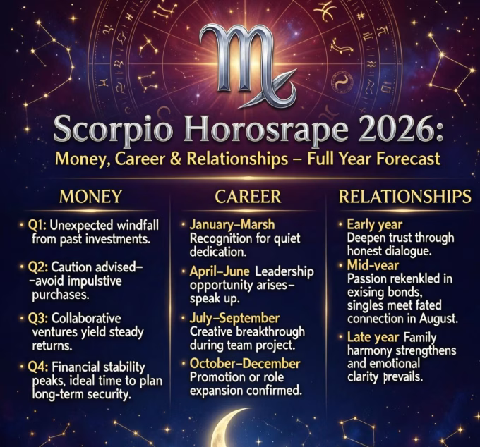 Vrishchik Rashifal 2026