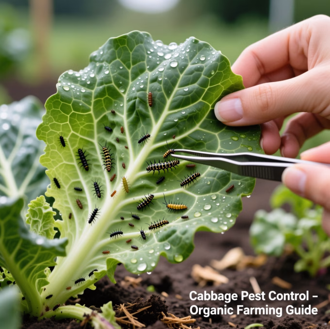 cabbage hidden pests removal