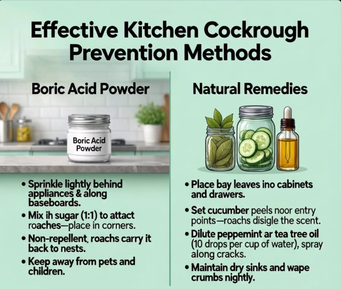 cockroach home remedies