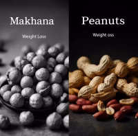 makhana vs peanuts weight loss