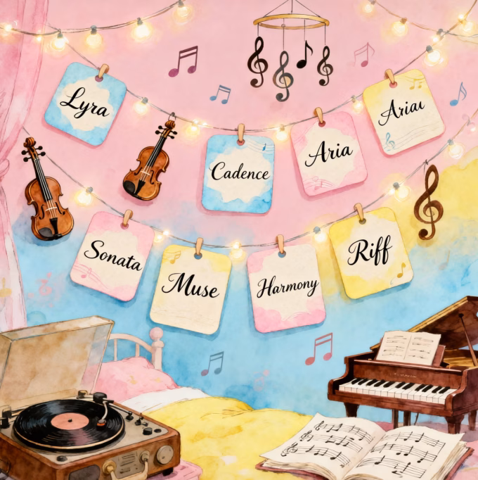 Music-Inspired Baby Names