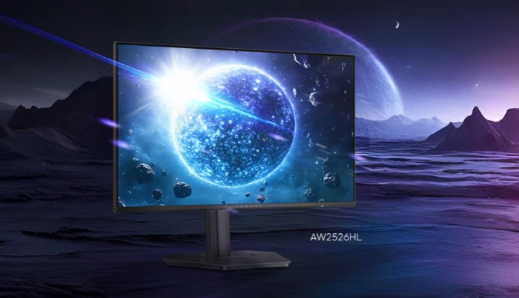 Alienware AW2526HL specs, 300Hz gaming monitor IPS