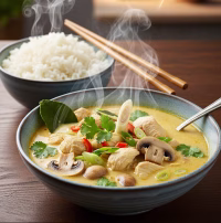 Lemongrass Chicken Coconut Soup