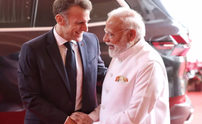 Emmanuel Macron Thank You India video