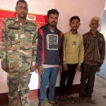 Two innocent people were brutally beaten on the rumor of child theft.