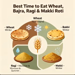 Wheat-Bajra-Ragi Roti Timing
