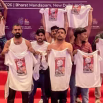 BJP attacks Congress shirtless protest