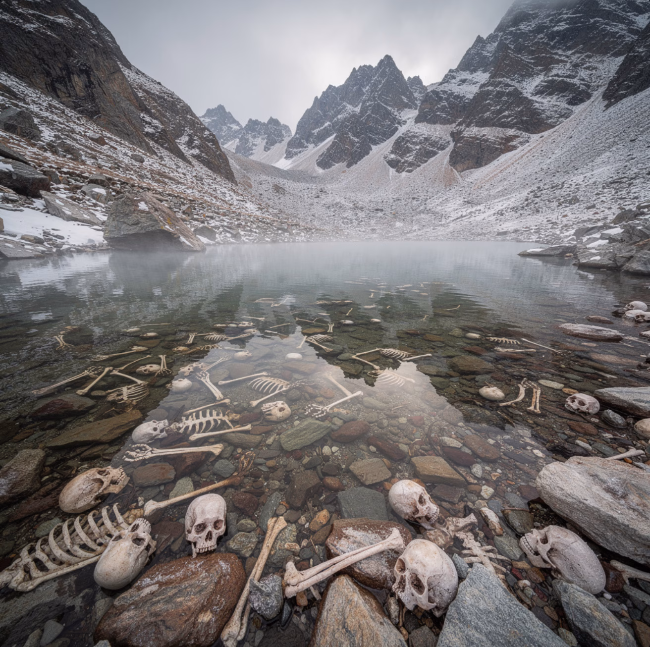 Roopkund Skeleton Lake