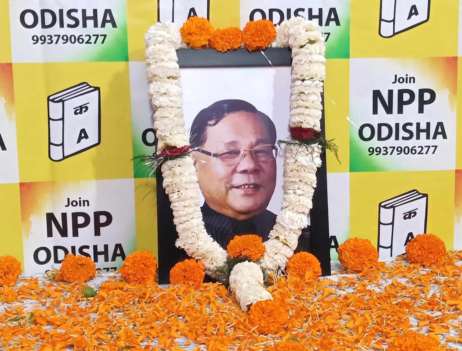 Tributes paid to NPP founder PA Sangma on his death anniversary.