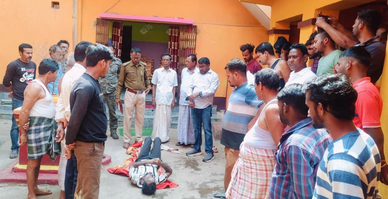 After receiving the information of sudden demise, MP representative Subhash Ravani reached Straightabad.