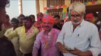 Holi Milan Ceremony: Color Festival of Rajnagar Mala Arvind Patria.