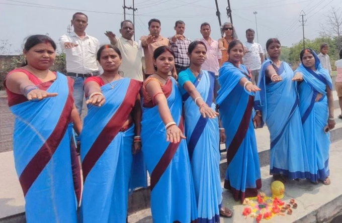 Water bearers celebrated World Water Day.