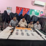 Major action against banned TSPC militant organization, 08 criminals arrested with weapons.