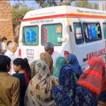 Family dispute turns violent, cousin sister burnt.